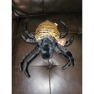 TY Beanie Buddy Spinner the Spider - 1999